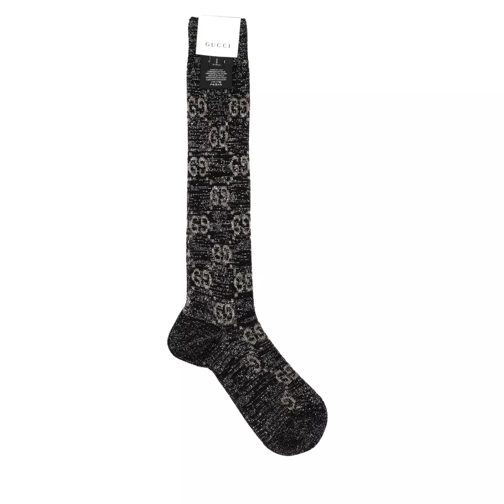 Gucci  GG Socks Lamé Dark Grey