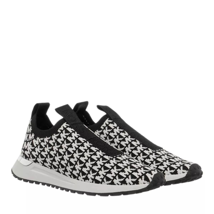 Michael Kors Bodie Slip On Black White Slip On Sneaker
