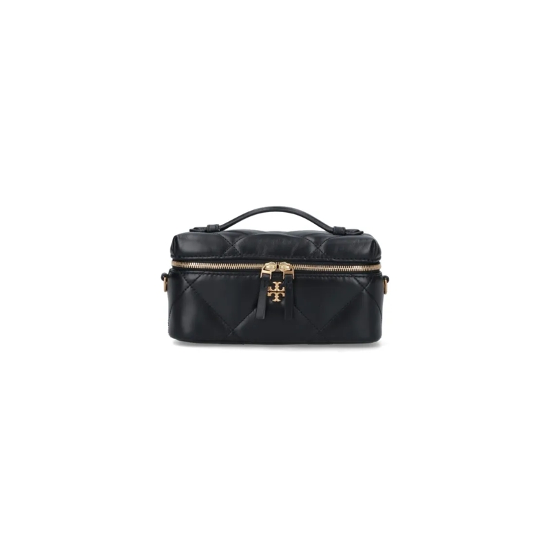 Tory Burch Crossbody Bag "East-West" Vanity Bag – Black Black