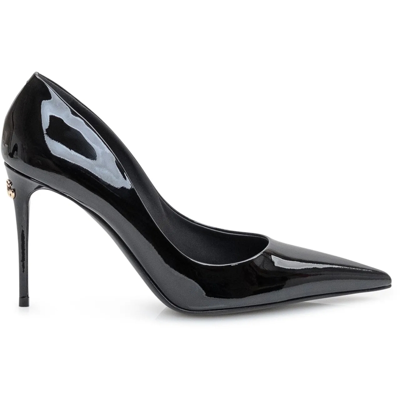 Dolce&Gabbana Pumps Decollete Vernice schwarz