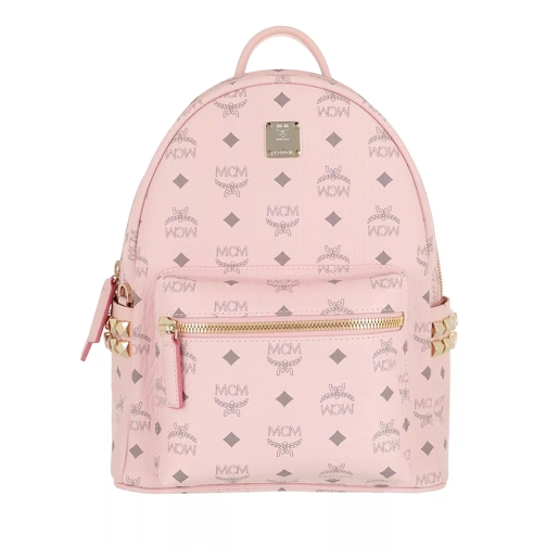 MCM Stark Backpack Small   Powder Pink Backpack