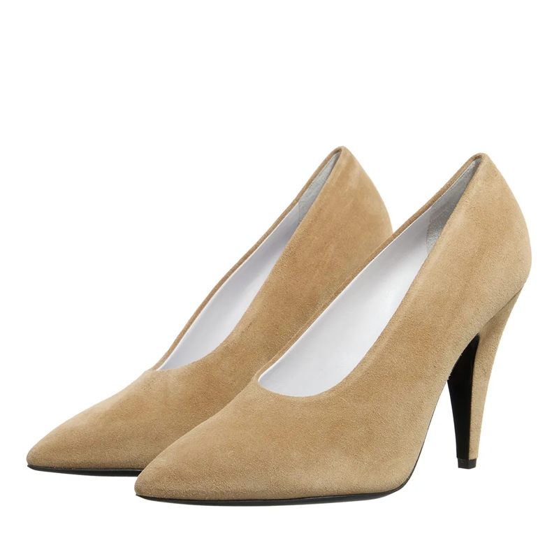 Moschino High Heels Scarpa Donna Beige