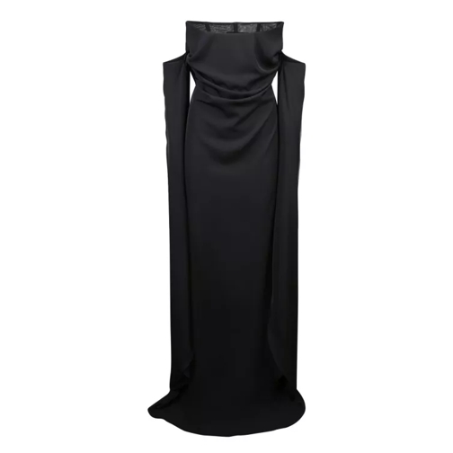 Giuseppe Di Morabito Long Dress With Open Sleeves Black 