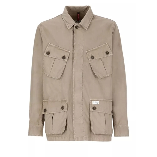 Fay Jungle Jacket Brown 