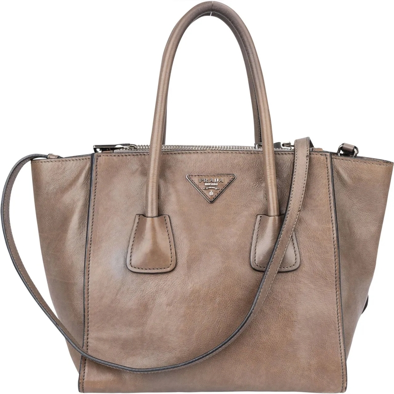 Prada Schultertasche Prada Leather Vitello Handbag mehrfarbig