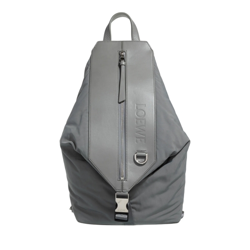 Loewe Sac à dos Small Convertible Backpack Asphalt Grey