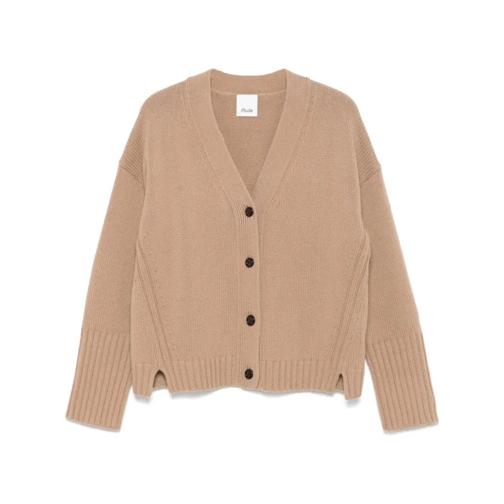 Allude Cardigan Cashmere Cardigan Brown