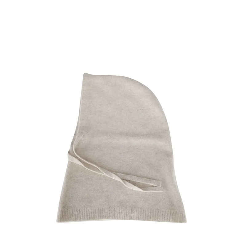 P.A.R.O.S.H. Écharpe légère Oversized Soft Fabric Hood With Drawstring Grey