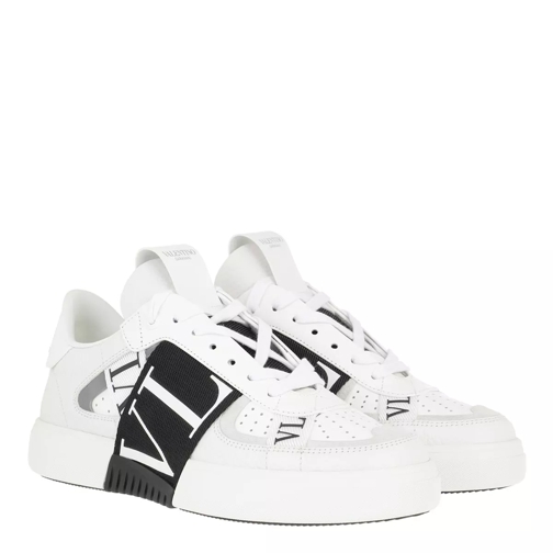 Valentino Garavani VLTN Low Top Sneakers Calf Leather White/Black lage-top sneaker