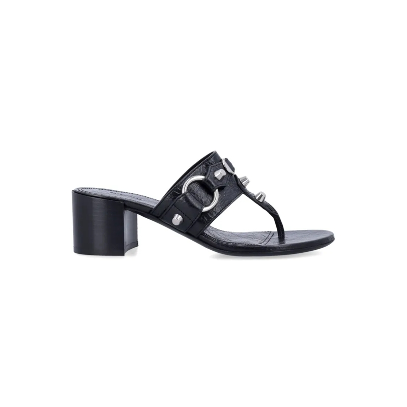 Balenciaga Sandalen City 50Mm Thong Sandals Grey