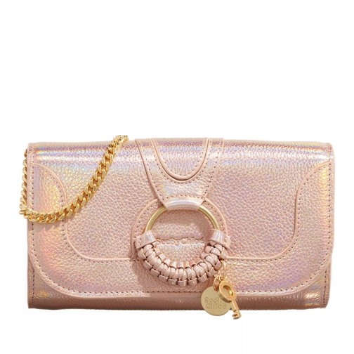 See By Chloé Hana Sbc Long Wallet Golden Dust Wallet On A Chain