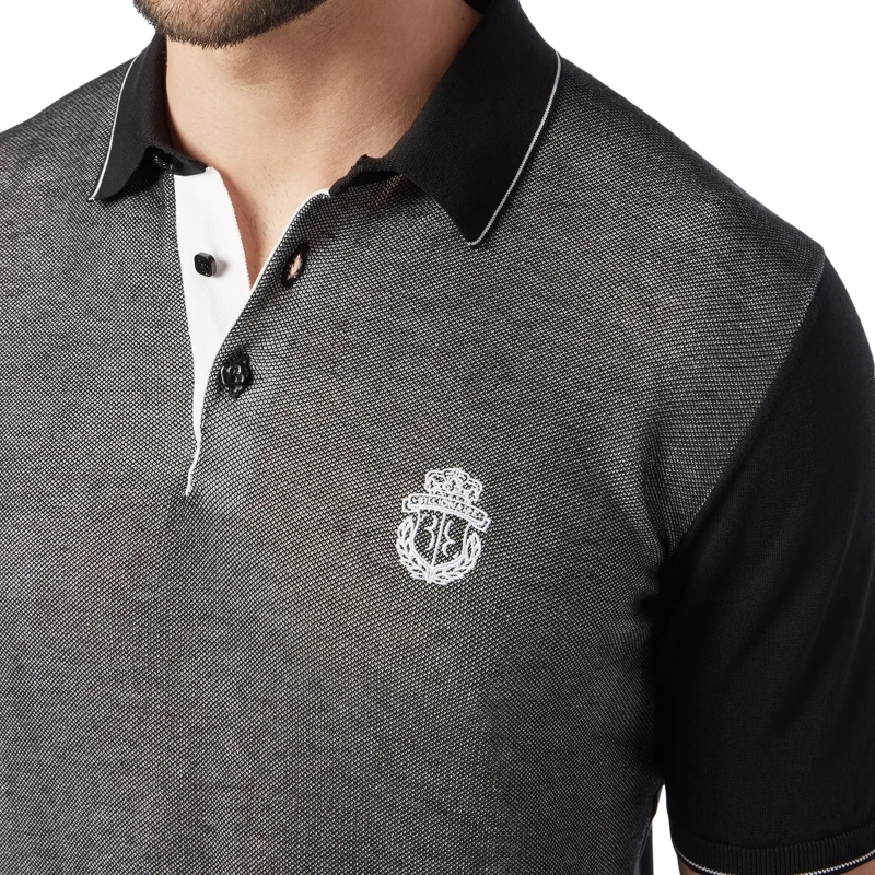 BILLIONAIRE Top Pullover Crest schwarz(Image 4)