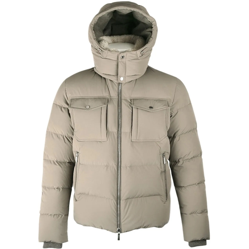 Moorer Daunenjacke Jas Alarick-Kn taupe taupe