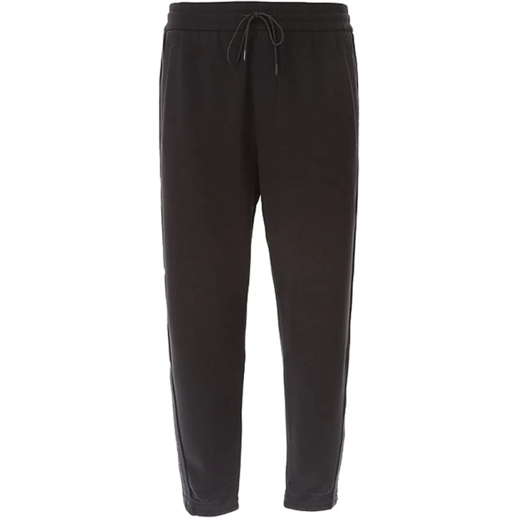 Black armani trousers discount