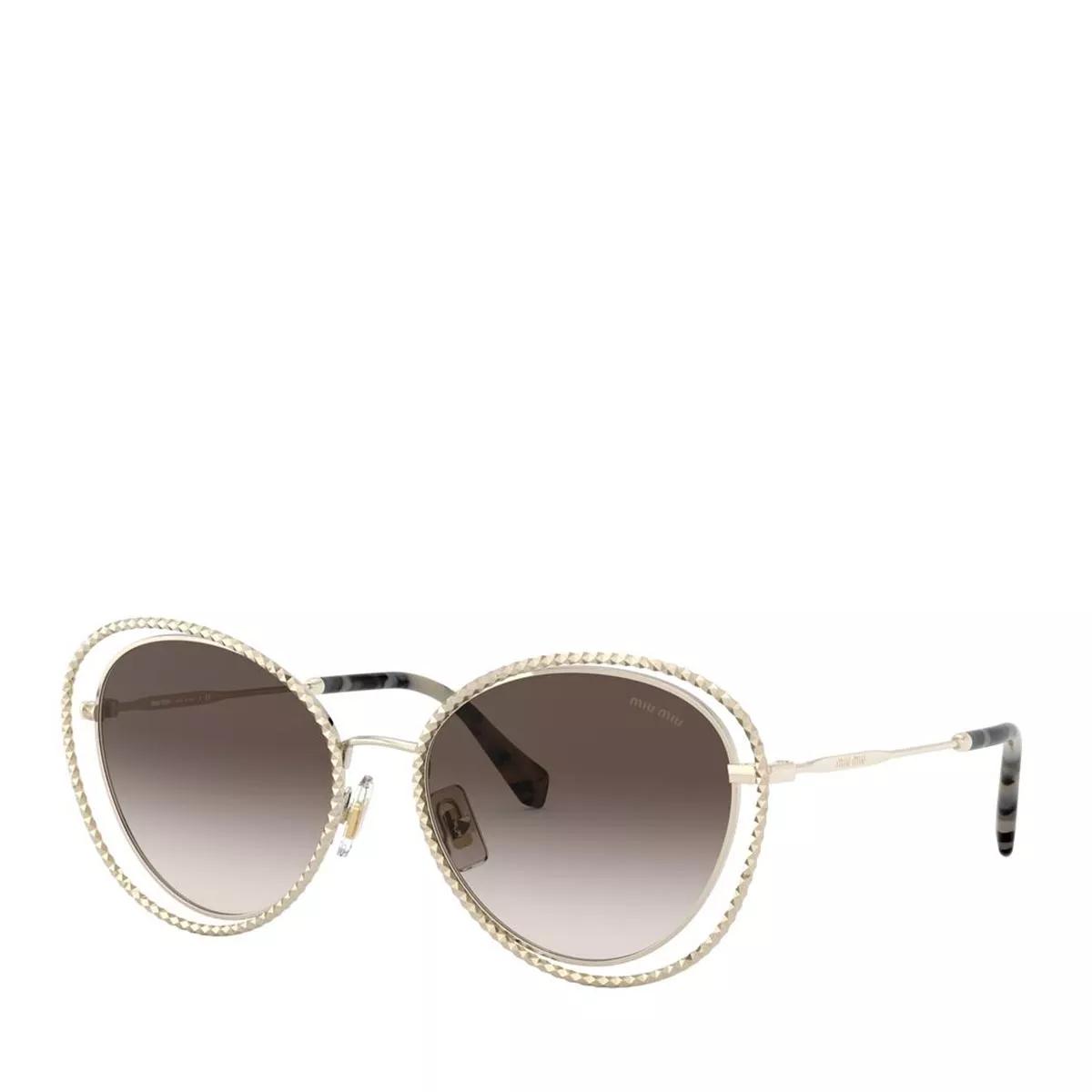 Miu Miu Sonnenbrille - Women Sunglasses Core Collection 0MU 59VS - Gr. unisize - in Gold - für Damen