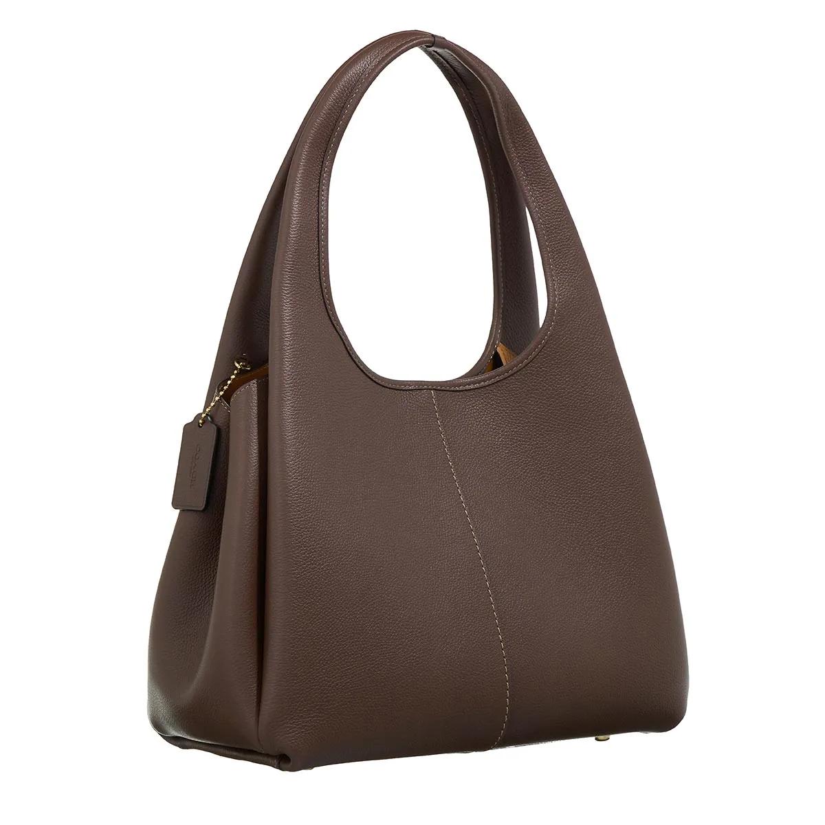 Coach Crossbody bags Polished Pebble Leather Lana Shoulder Bag in bruin