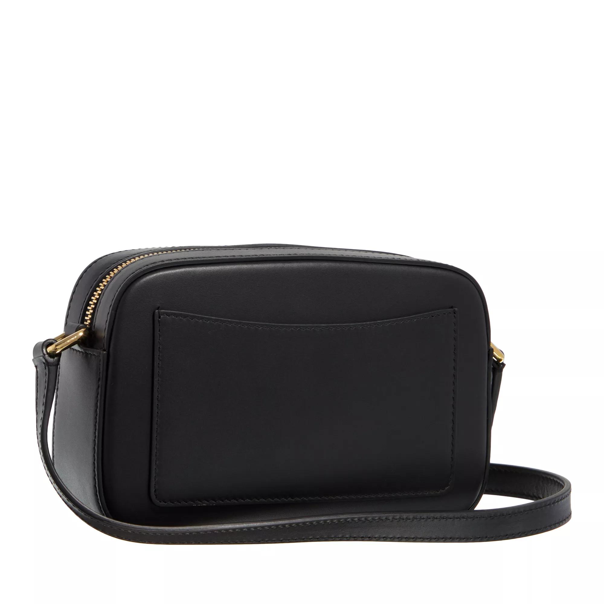 Dolce&Gabbana Crossbody bags Tracolla Vitello L in zwart