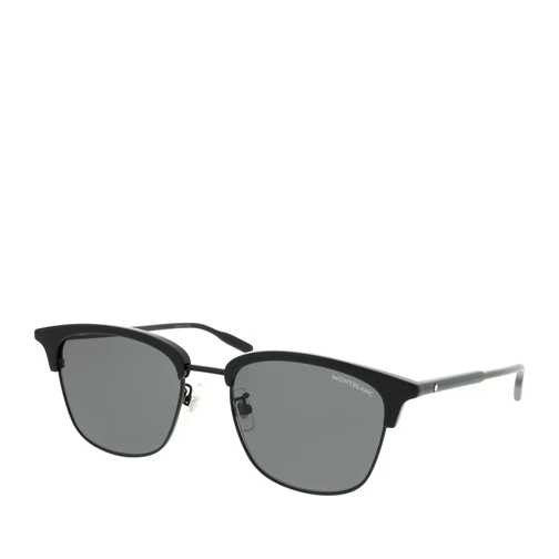 Montblanc MB0136SK-001 54 Sunglass MAN METAL Black Sunglasses