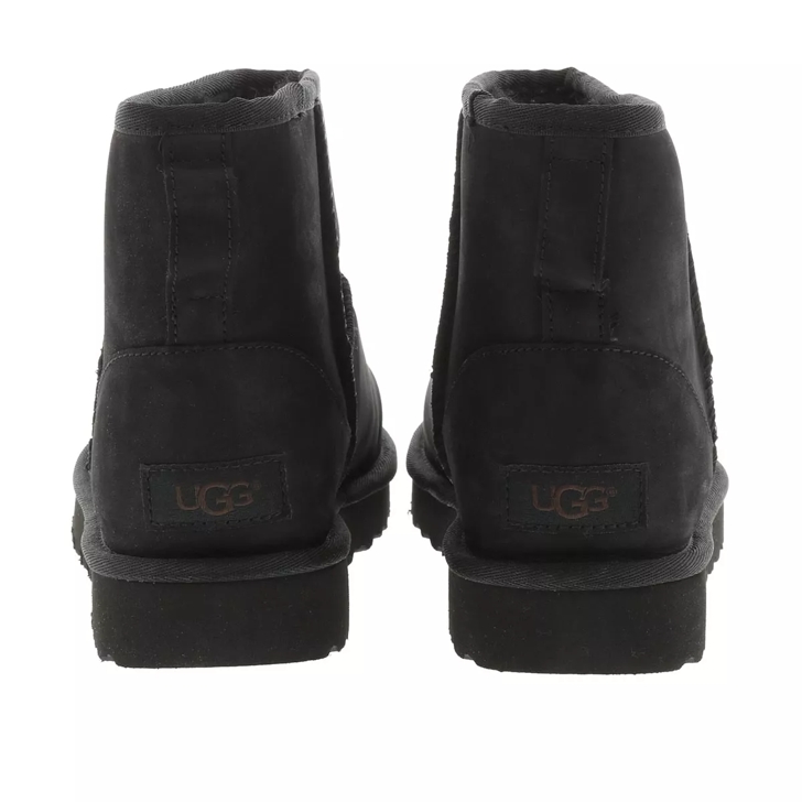 Ugg classic outlet mini leather black