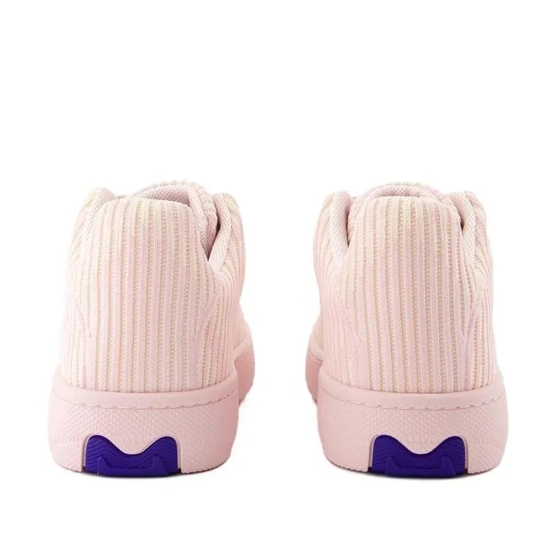Burberry Low-Top-Sneaker Lf Box Knit Sneakers - Synthetic - Pink Neutrals(Image 5)