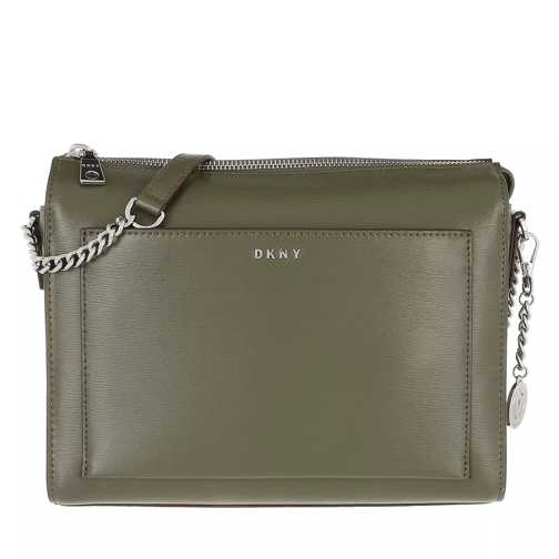 DKNY Bryant Med Box Crossbody Military Green Crossbody Bag