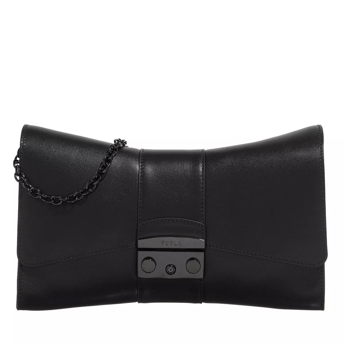 Furla Hobo Bag - Metropolis S Shoulder Bag Remix - Gr. unisize - in Schwarz - für Damen