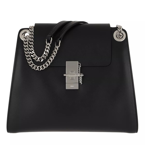 Chloé Annie Shoulder Bag Leather Black Crossbody Bag
