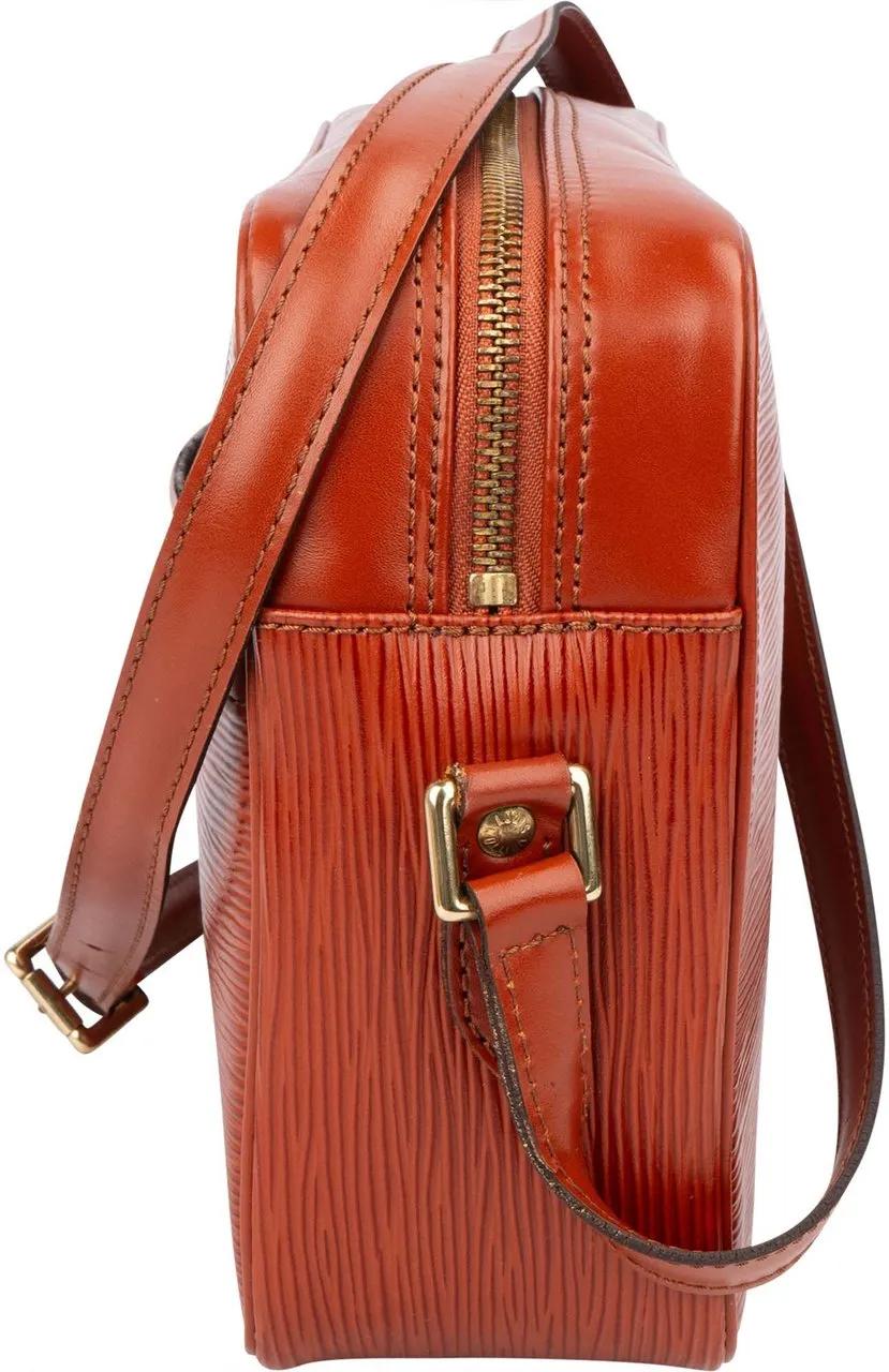 Thumbnail - Louis Vuitton Crossbody Bags - Louis Vuitton Cognac Epi Leather Trocadero 27 Cros - Gr. unisize - in Braun - für Damen