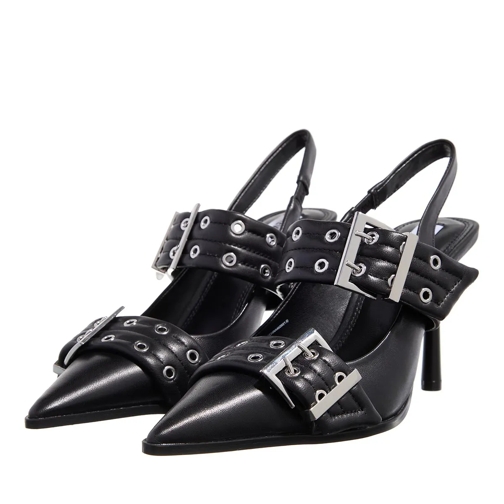 Steve Madden Riesling Black Leather Tacchi