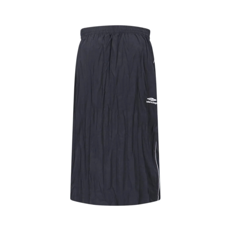 Balenciaga Midi-jurk Logo Midi Dress – Black Black