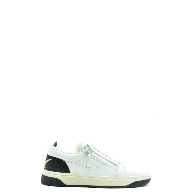 Giuseppe Zanotti Low-Top-Sneaker White Leather Sneakers White