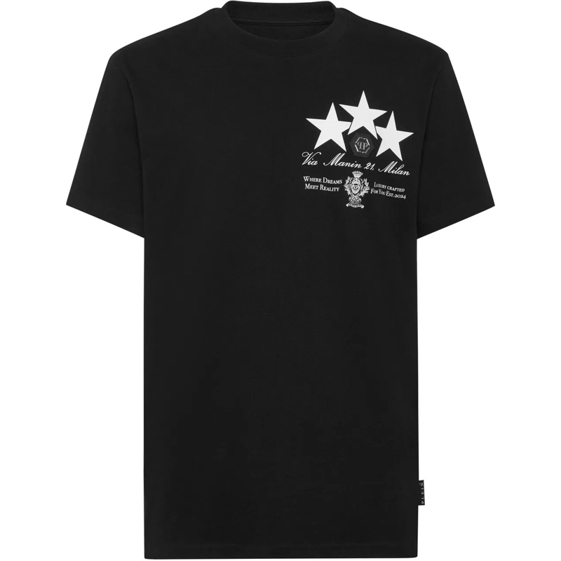 Philipp Plein T-Shirt T-Shirts And Polos Black schwarz