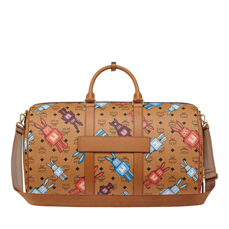 MCM Weekender Ottomar Vi Weekender Xlg Co Cognac(Image 5)
