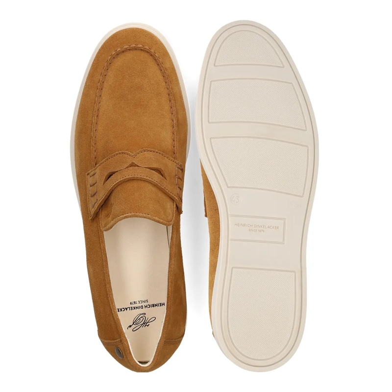 Heinrich Dinkelacker Loafer Loafer Genua Penny Loafer V mittel-braun(Image 4)