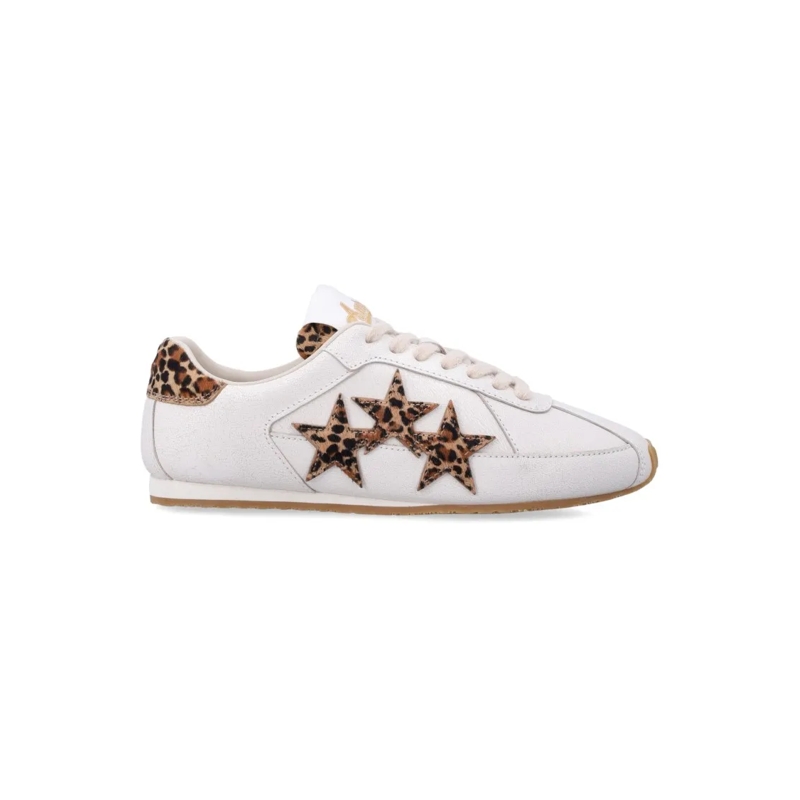 Amiri Lage-top sneaker Leopard Pacific Flat Woman's Sneakers White