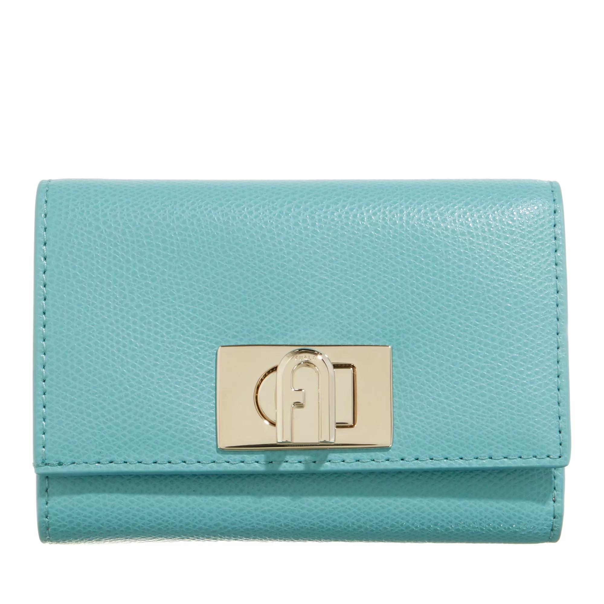 Furla Portemonnaie - Furla 1927 M Compact Wallet - Gr. unisize - in Blau - für Damen