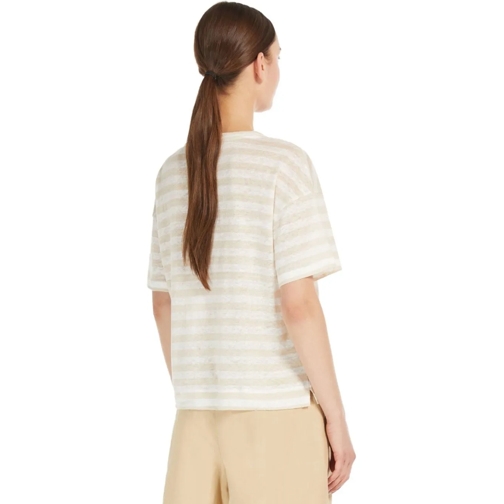 WEEKEND Max Mara MAX MARA WEEKEND FALLA ELFENBEINES GESTREIFTES T-S mehrfarbig T-Shirts