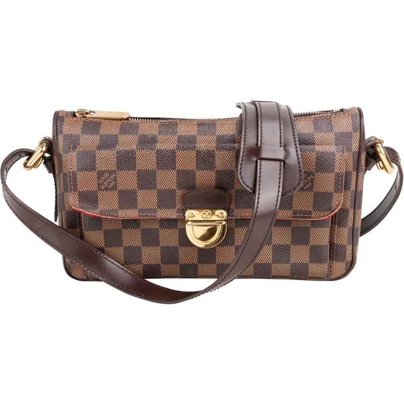 Louis Vuitton Tote Louis Vuitton Damier Ebene Ravello Crossbody Bag braun