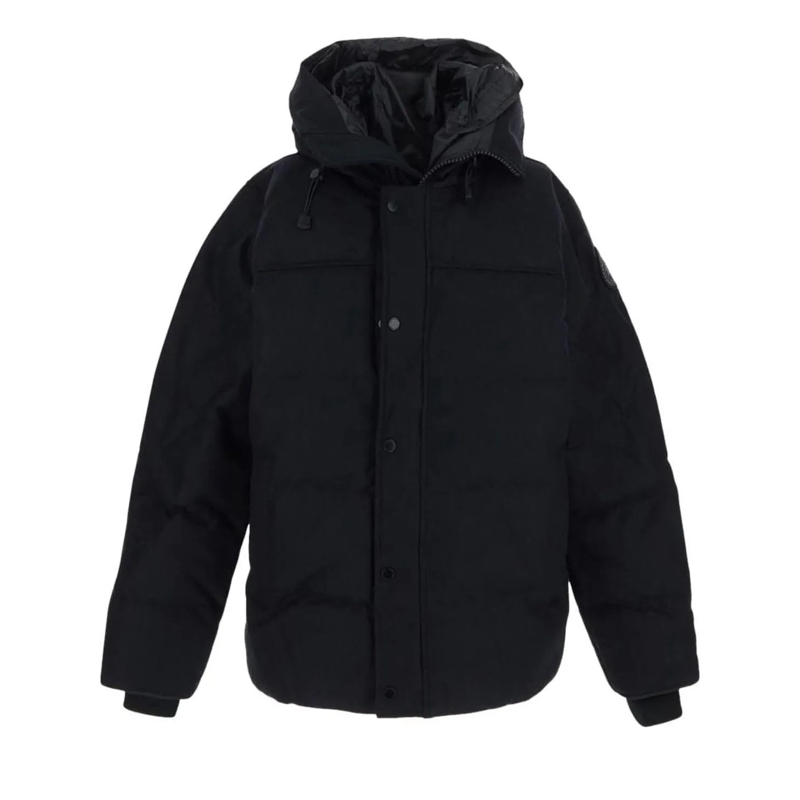 Canada Goose Daunenjacke Macmillan Parka Wool - Black Label blau