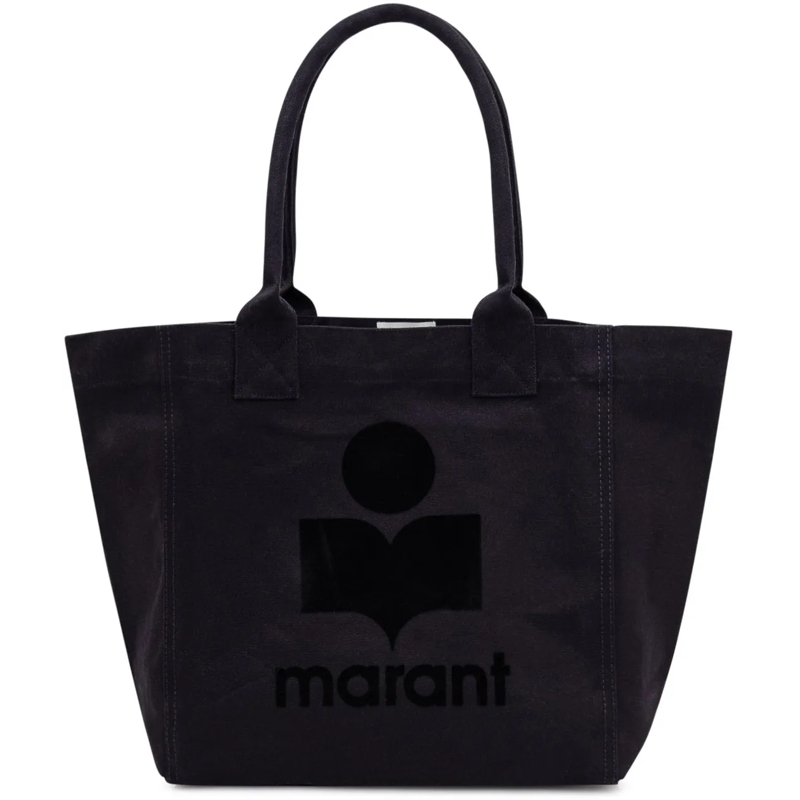 Isabel Marant Shopper Borsa Yenky Small con Logo Frontale schwarz