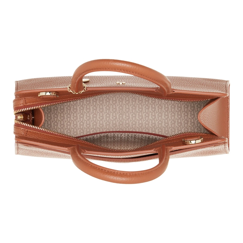 AIGNER Satchel Cybill Cognac Brown(Image 6)