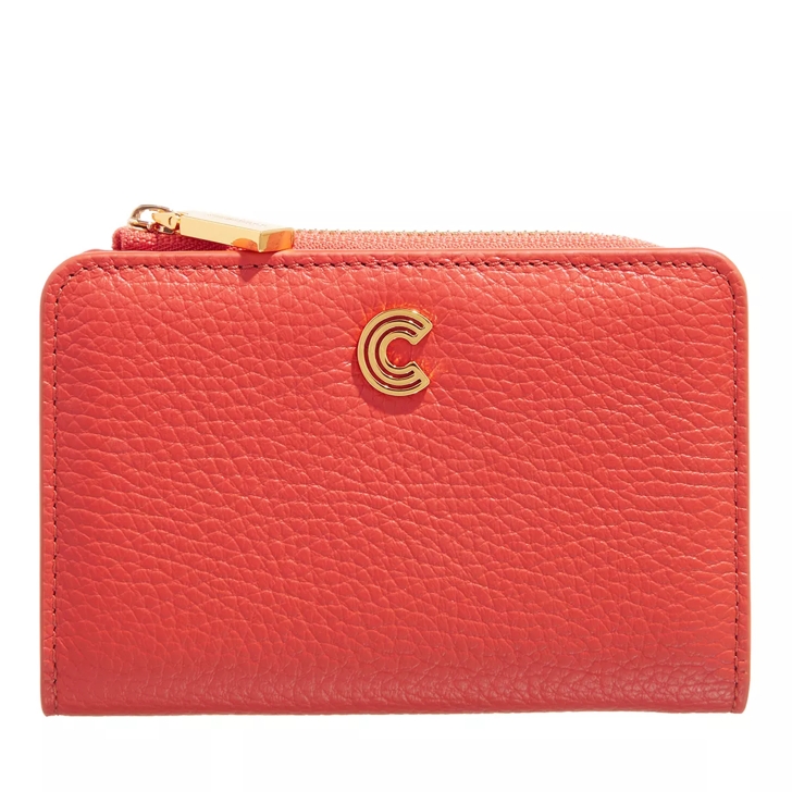 Coccinelle Myrine Wallet Tangerine Bi Fold Wallet