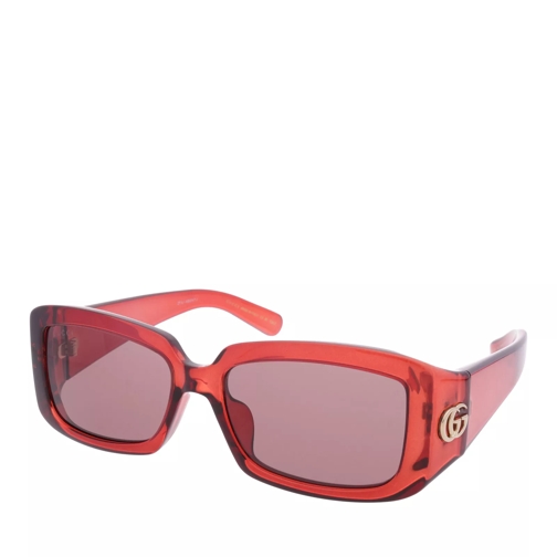 Gucci GG1403SK BURGUNDY-BURGUNDY-BROWN Sonnenbrille