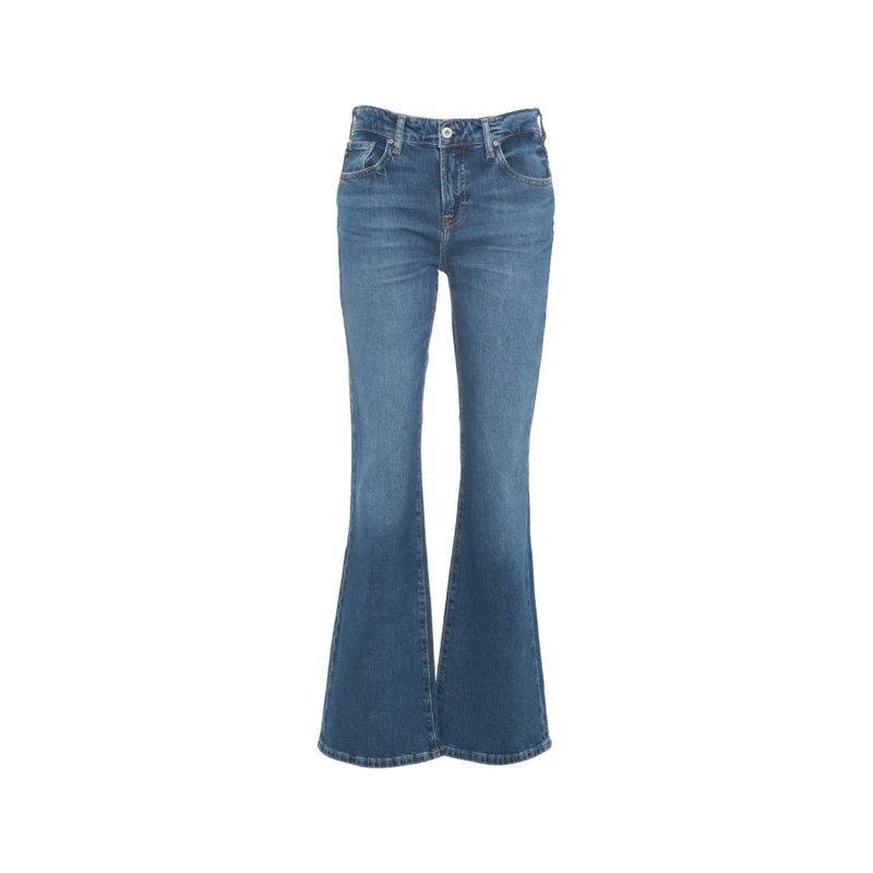 Adriano Goldschmied Jeans Flared High-Waisted Denim Jeans Blue