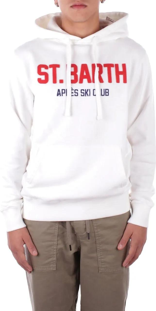 Thumbnail - Mc2 Saint Barth - Sweaters Bianco Red - Größe L - rot