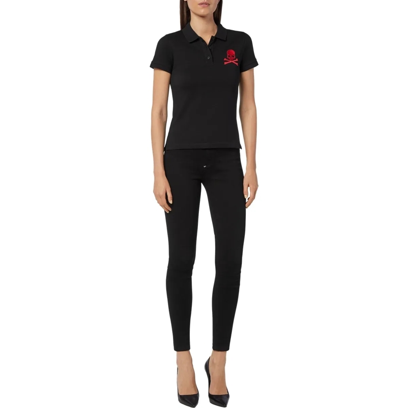 Philipp Plein Top Poloshirt schwarz(Image 5)