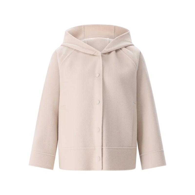 WEEKEND Max Mara Übergangsjacke Jacke aus Wolle beige