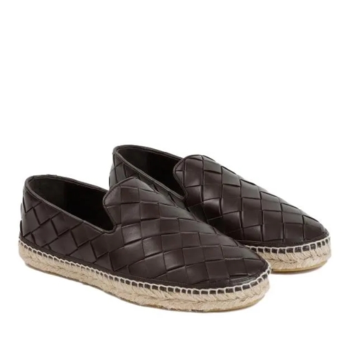 Bottega Veneta Jack Fondant Calf Leather Espadrilles Brown Loafer