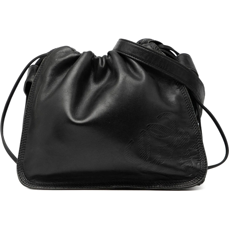 Loewe Schultertasche Nappa Anagram Drawstring Crossbody schwarz