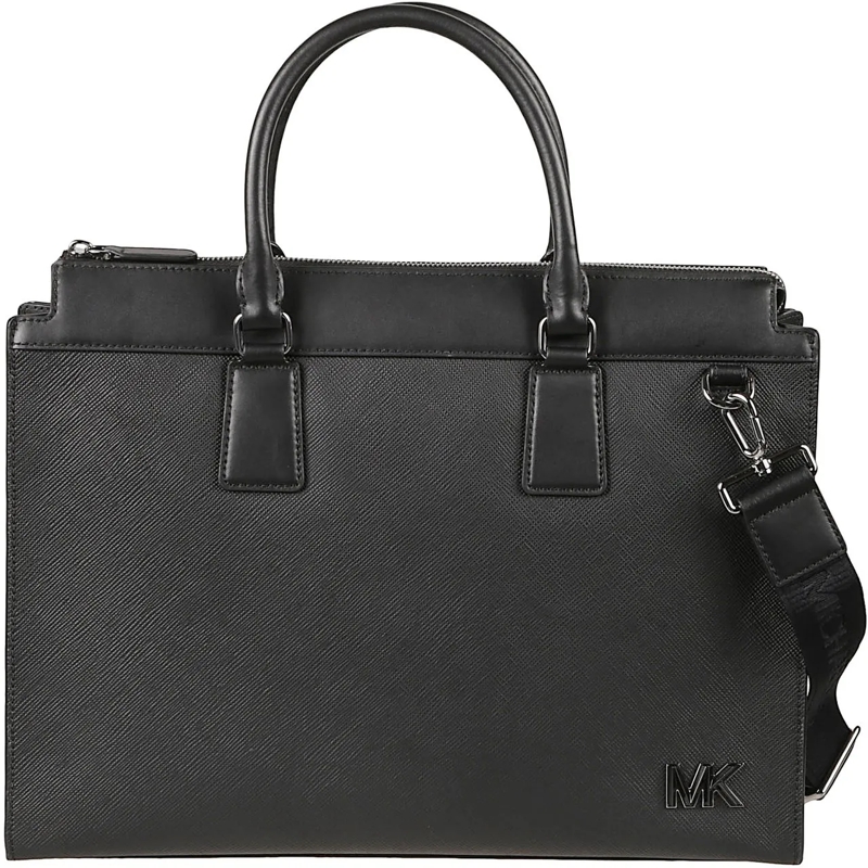 MICHAEL Michael Kors Briefcase Edison Medium Briefcase Black schwarz